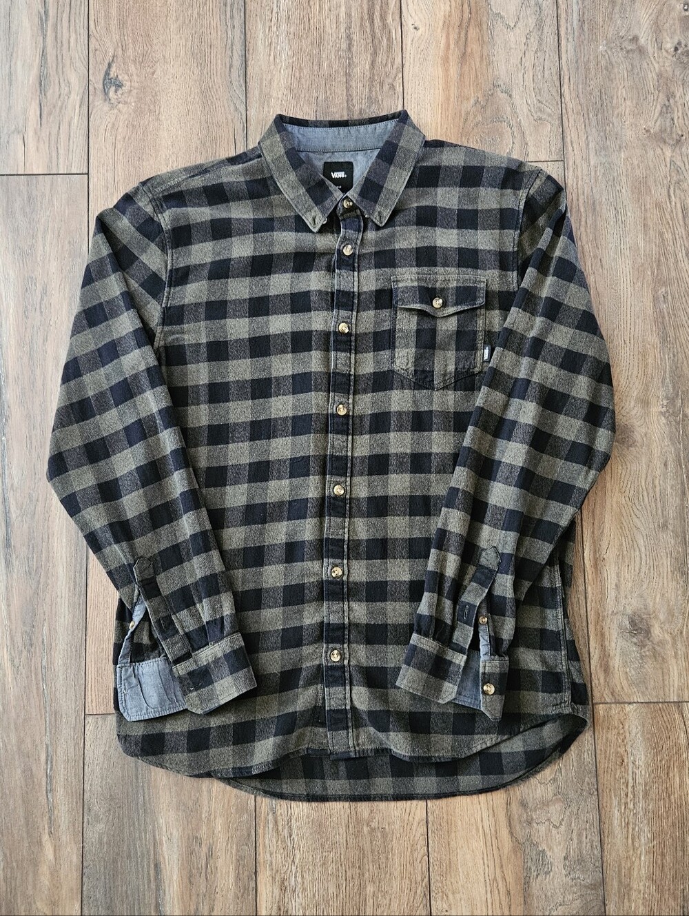 Vans Flanel Button Down Shirt (L)